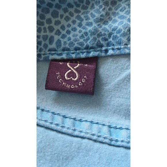 NYDJ 5 Pocket Cotton Twill Straight Leg Ankle Jeans Blue Petite size 8P - Picture 5 of 8